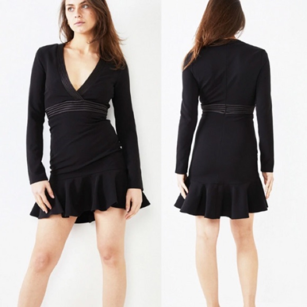Bardot Black Mini Dress size 10/L